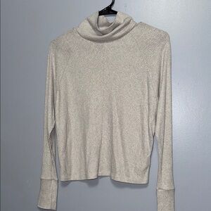 Express Soft Cream Knit Pullover